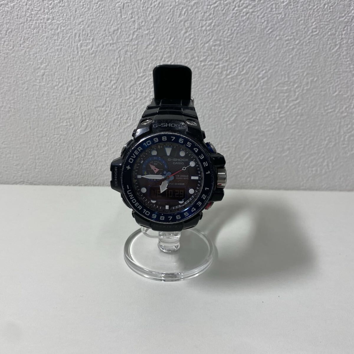 【CASIO】カシオ ソーラー腕時計 腕時計 G-SHOCK ガルフマスター GWN-1000B 電波ソーラー アナデジ 日本製 MASTER 34拍卖