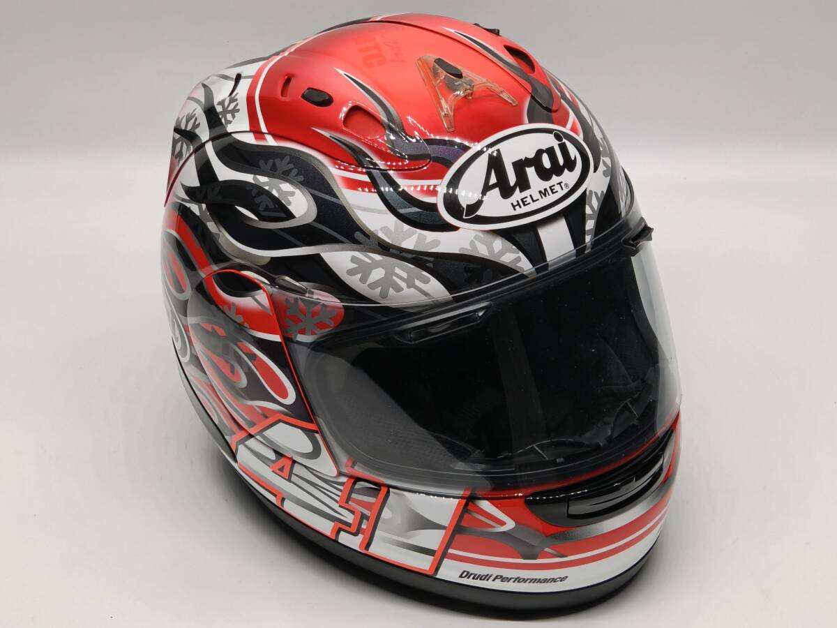 Arai アライ RX-7 RR5 HAGA SBK ハガSBK 芳賀 RX-7 RV フルフェイスヘルメット Lサイズ拍卖