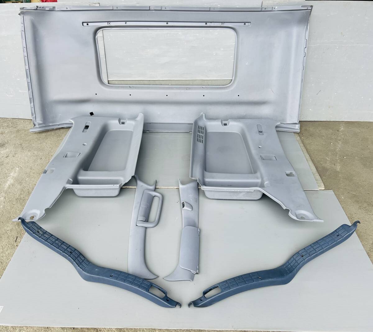 19101N 純正 日野 グランド プロフィア 内張り 内装 セット グレー拍卖