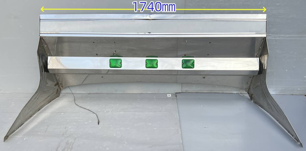 1A077N HINO 日野 ライジングレンジャー 用 フロントバイザー サンバイザー バイザー ステンレス製拍卖