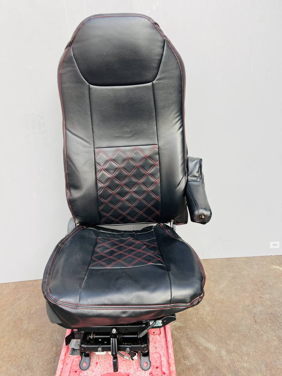 19066N 純正 三菱 ふそう 07 スーパーグレート カバー付 ドライバーシート ドライバーエアーダンパー 右 右側 運転席側拍卖