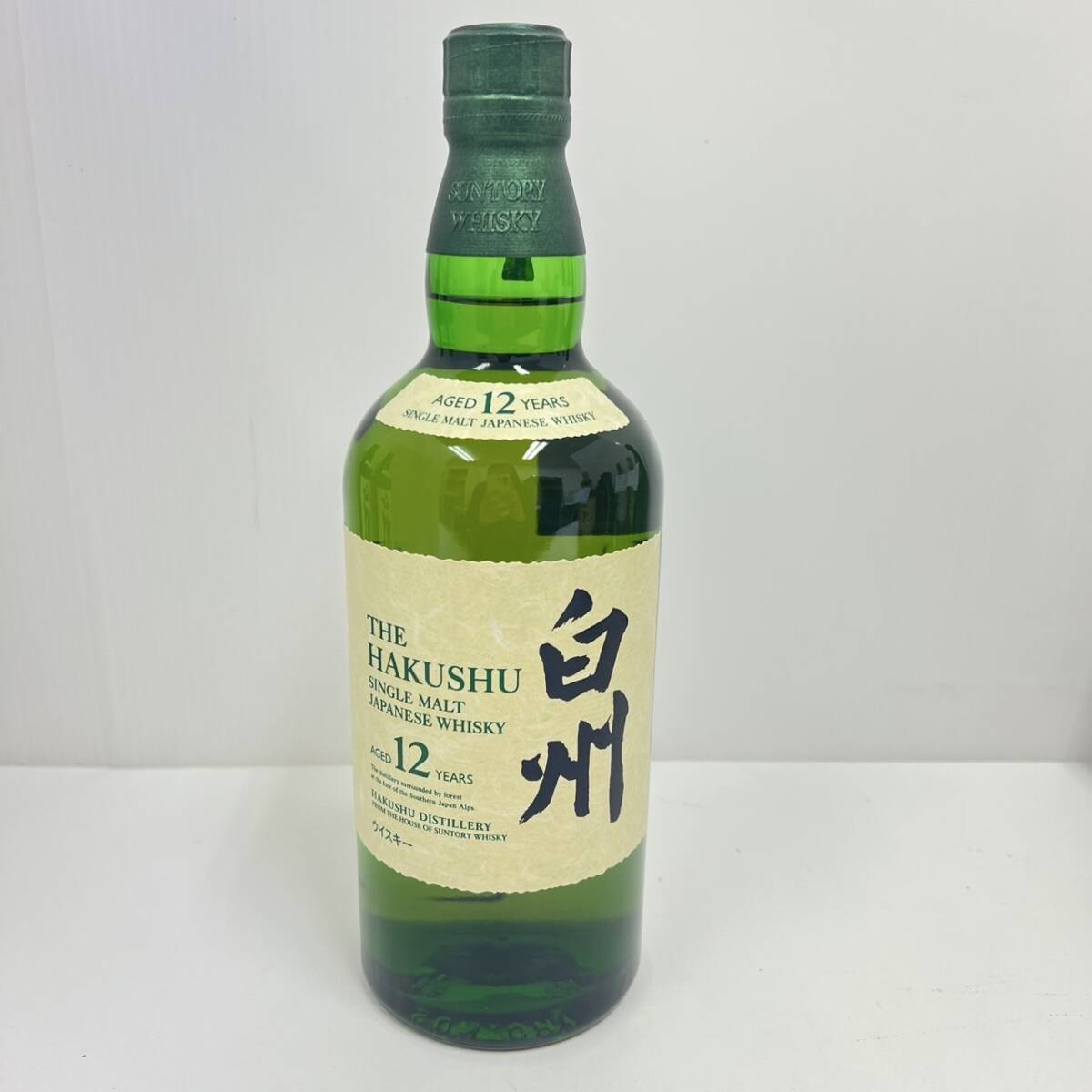 758470/【未開栓】サントリーSUNTORY 白州 12年 HAKUSHU シングルモルトウイスキー 700ml 43% お酒 未開封拍卖