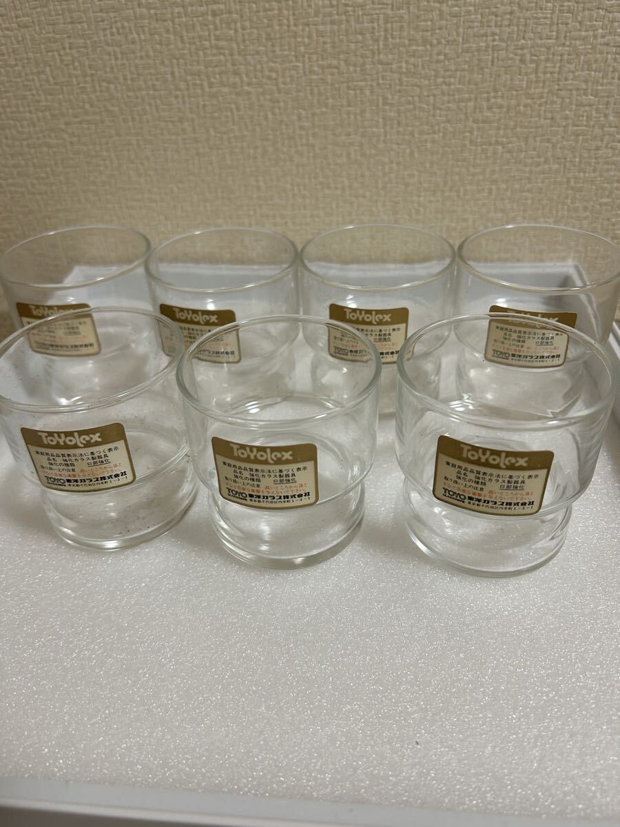 東洋ガラス トヨレックス 強化ガラス コップ 7個セット拍卖