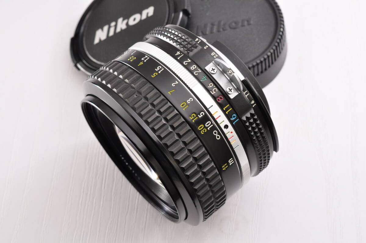 Nikon Ai NIKKOR 50mm F1.4 50/1:1.4 ニコン AIニッコール MFレンズ #2521拍卖