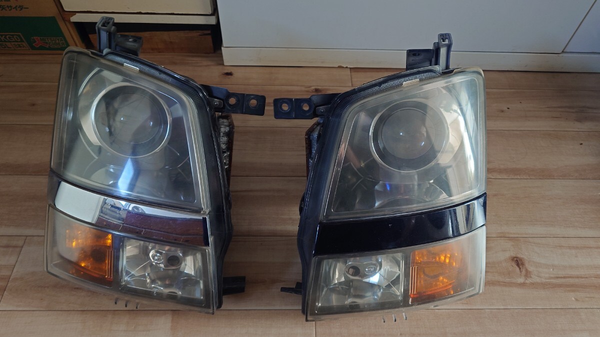 【ジャンク品】MH21SワゴンR純正ヘッドライト拍卖