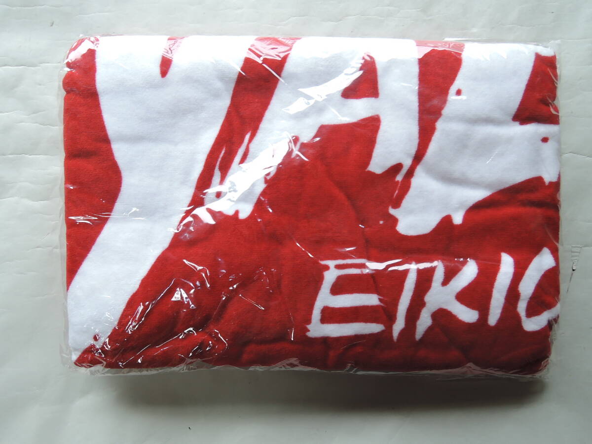 矢沢永吉 スペシャルビーチタオル (フデ) レッド・ホワイト 新品未開封拍卖