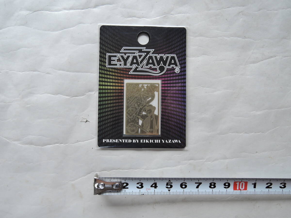 矢沢永吉 デコメタステッカー (ロゴシルエット) ゴールド 新品未開封拍卖