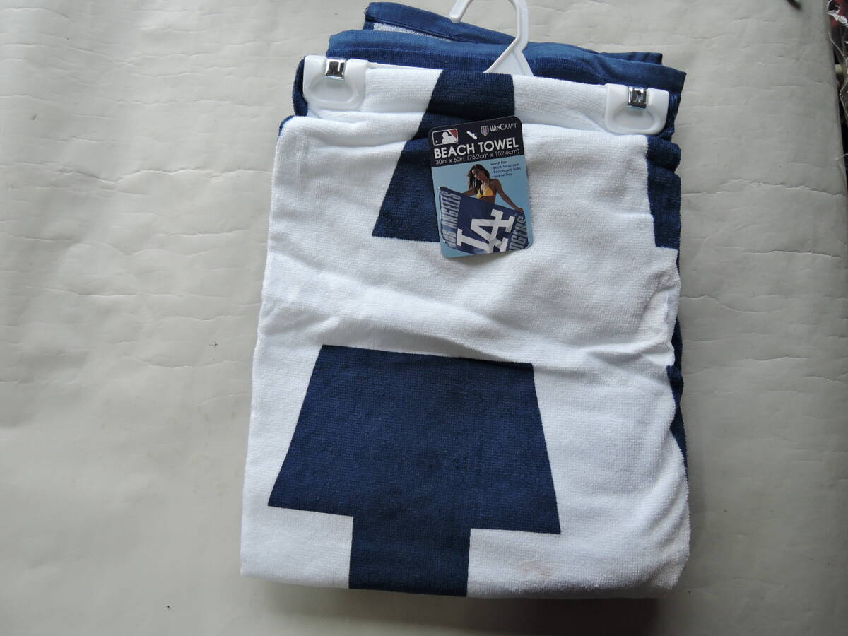 Dodgers ドジャース 公式ビーチタオル 未使用拍卖