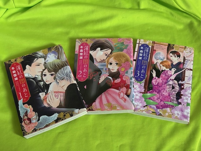 ★薄紅の闇のあと★冬森雪湖★全3巻セット★送料224円拍卖