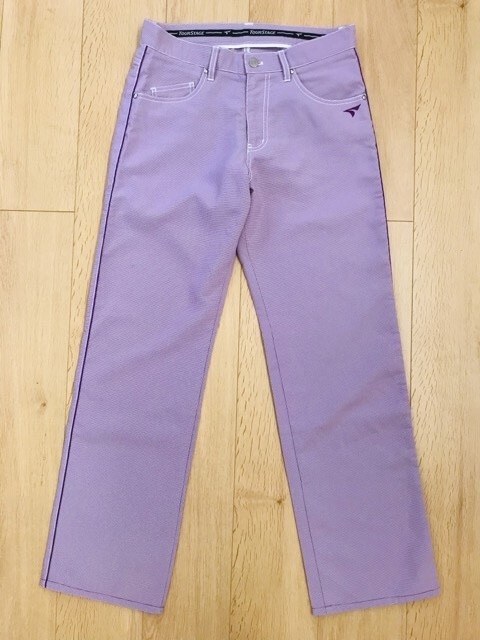 【良品】TOURSTAGE ツアーステージ★ドライパンツ★淡紫★W79拍卖