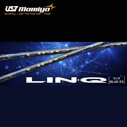 新品 USTマミヤ LIN-Q BLUE EX リンク ブルー EX 5 (X) ドライバー用 & FW用 46インチ カーボン シャフト単品 日本仕様 mamiya LINQ LIN・Q拍卖