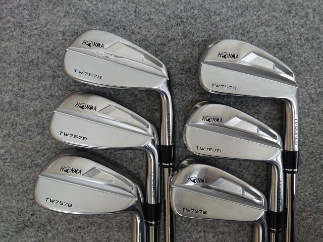 @【中古】 ホンマ ツアーワールド T//WORLD TW757B #5-PW 6本 アイアンセット Dynamic Gold ダイナミックゴールド (S200) 日本仕様 HONMA拍卖