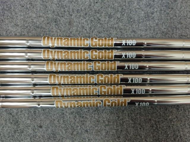 Dynamic Gold ダイナミックゴールド HT (X100) #5-PW 6本セット アイアン用 スチールシャフト拍卖