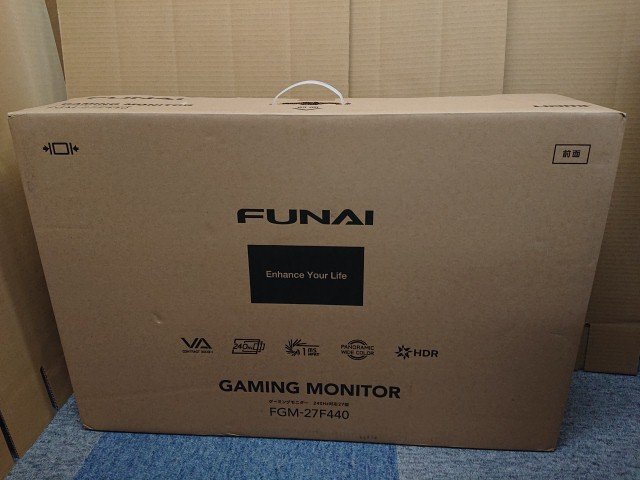 @【未使用品】 フナイ FGM-27F440 ゲーミングモニター 240Hz対応 27型拍卖