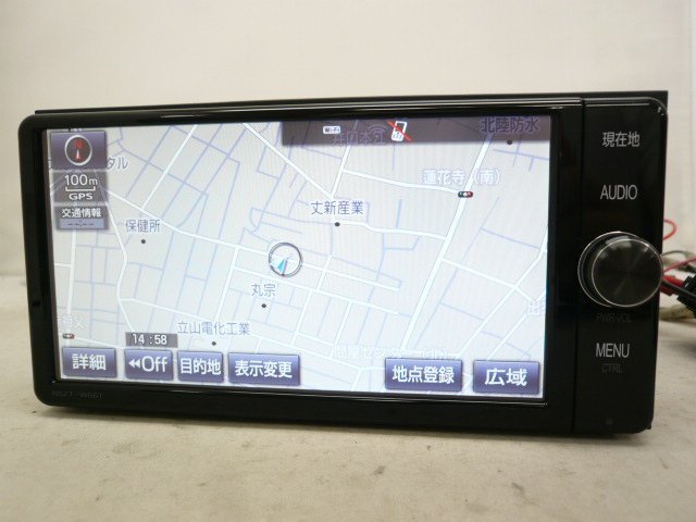 @【中古】 トヨタ純正 NSZT-W66T メモリーナビ 地デジ/フルセグ/DVD/CD/SDカード/iPod/USB/HDMI/ブルートゥース/MP3/WMA拍卖