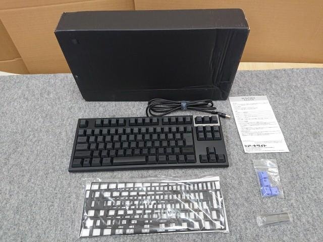 @【中古】 美品! 動作確認済み Topre REALFORCE TKL R2TLA-JP4-BK 日本語配列 Win 45g テンキーレス拍卖