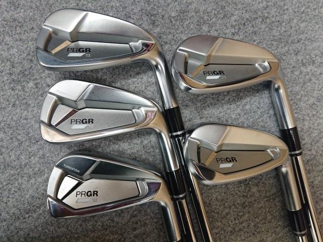 @【中古】 美品! プロギア 2023 PRGR 02 アイアン #6-PW 5本 アイアンセット N.S.PRO SSⅢ スペックスチールIII Ver.2 M-43 (S)拍卖