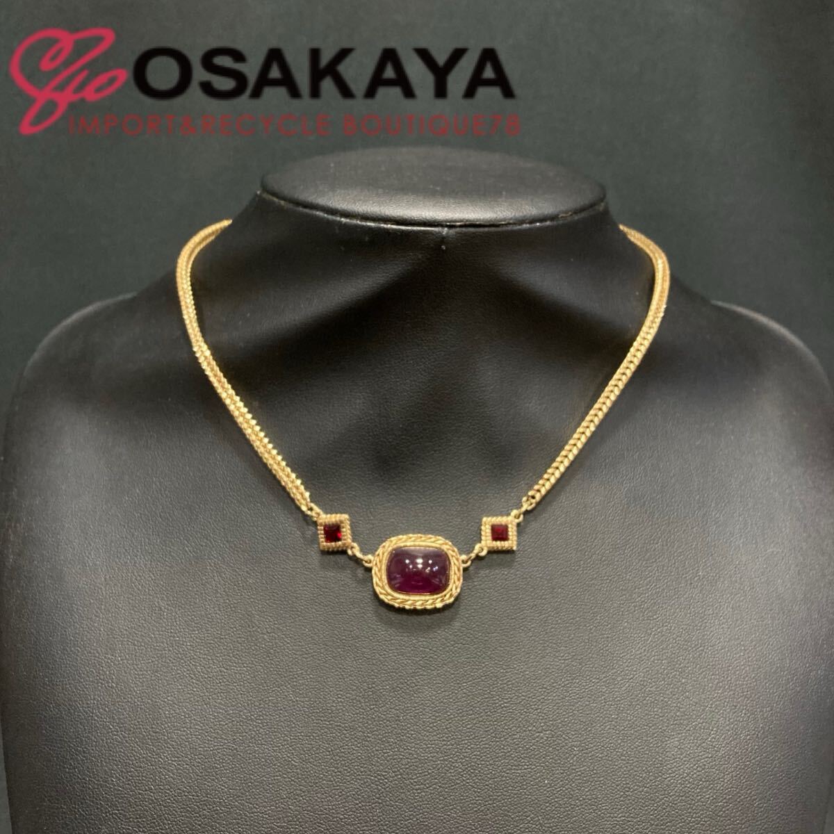 中古 GIVENCHY ジバンシィ ネックレス ゴールド ヴィンテージ アクセサリー レディース パーティ お祝い 【送料全国一律185円】拍卖