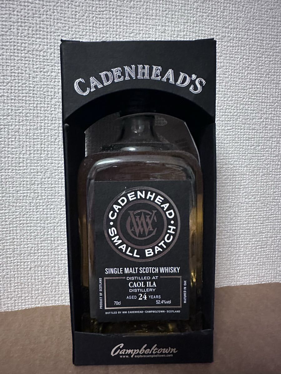 カリラ 1991-2015 24年 ケイデンヘッドスモールバッチ 信濃屋&Bar CAOL ILA 52.4% 700ml 未開封 送料込み拍卖