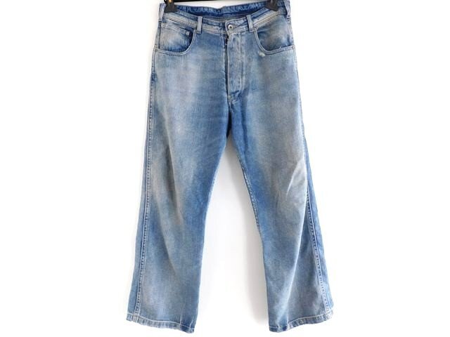 定価173,800円 Maison Margiela(メゾンマルジェラ) ■ ディストレストジーンズ メンズ サイズ30 デニム S50LA0240□7J キ1000拍卖