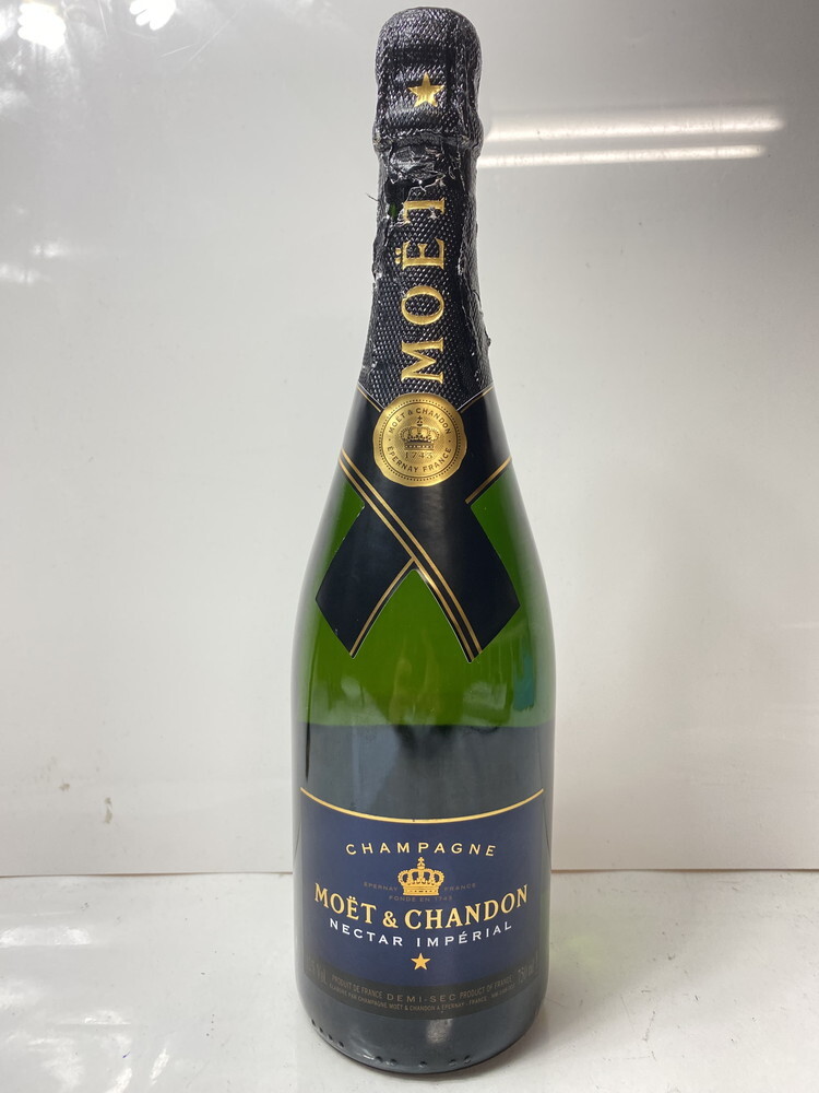 ICH【現状渡し品】未開栓 MOET&CHANDON NECTAR IMPERIAL モエ シャンパン 750ml 12% 単品〈214-251016-AA-02-ICH〉拍卖
