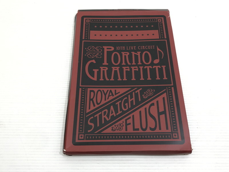 TAG【中古】★ポルノグラフィティ 10TH LIVE CIRCUIT ROYAL STRAIGHT FLUSH ★メダル2枚欠品〈087-251016-YK-15-TAG〉拍卖