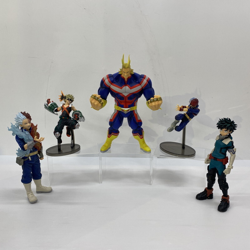 TEI【現状渡し品】ヒロアカ 一番くじ・プライズフィギュア まとめ ダークマイト/轟焦凍/緑谷出久/勝木爆豪〈051-251003-TS-07-TEI〉拍卖