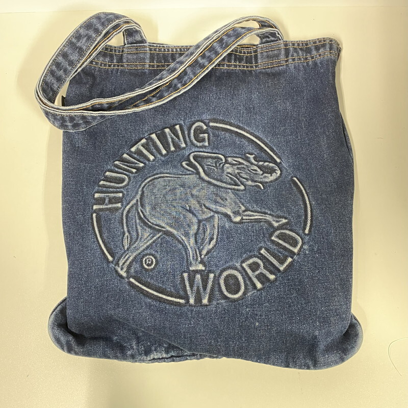 ICH【中古】HUNTING WORLD ハンティングワールド トートバッグ デニム エレファントマーク〈180-251003-SM-06-ICH〉拍卖