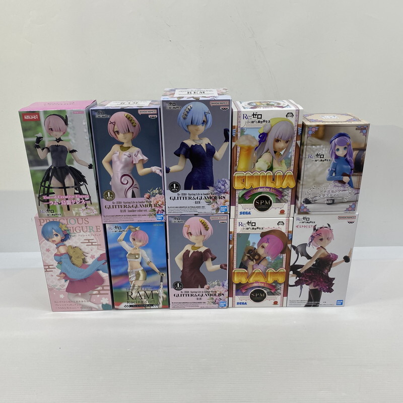 TEI【現状渡し品】Re:ゼロ ゼロから始める異世界生活 プライズ フィギュア まとめ 〈054-251011-TT-02-TEI〉拍卖