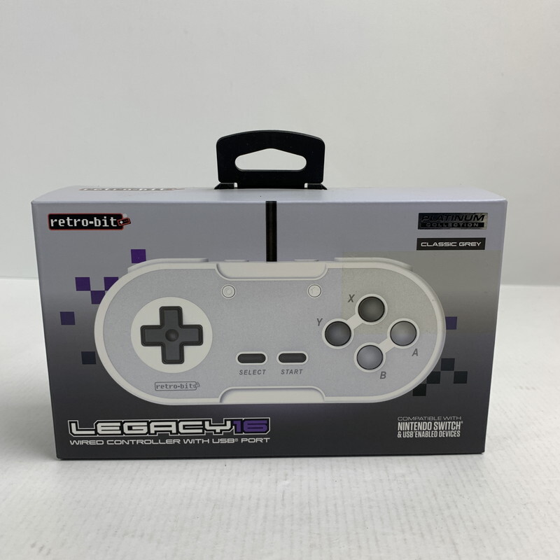 FUZ【中古美品】未開封 有機コントローラー LEGACY16 グレー 任天堂スイッチ〈024-251011-IO-11-FUZ〉拍卖
