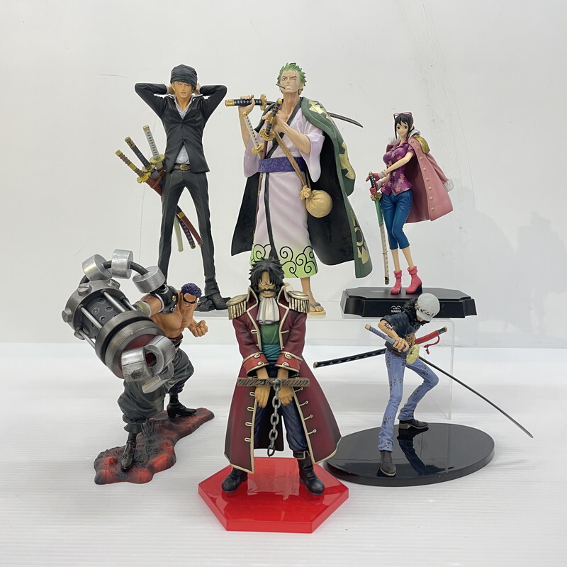 TEI【現状渡し品】ワンピース 一番くじ プライズフィギュアまとめ ゾロ ゼット ・ロー ロジャー など〈047-251016-YO-01-TEI〉拍卖