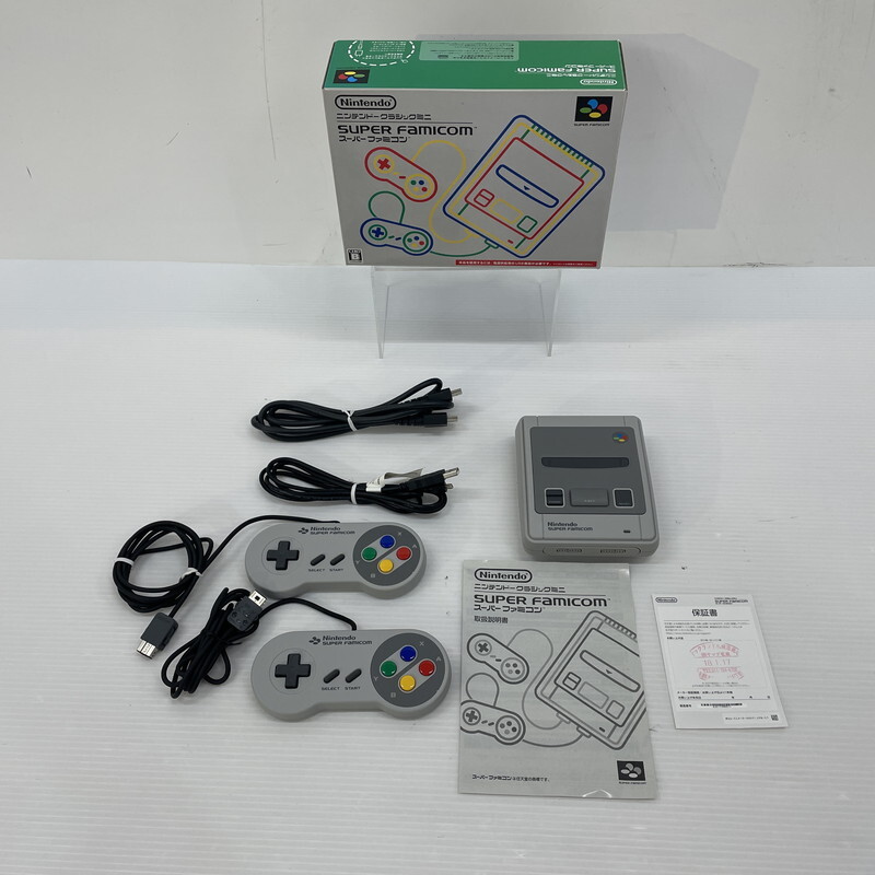 TEI【現状渡し品】ニンテンドークラシックミニ スーパーファミコン 動作未確認 現状お渡し品〈023-251020-TS-08-TEI〉拍卖