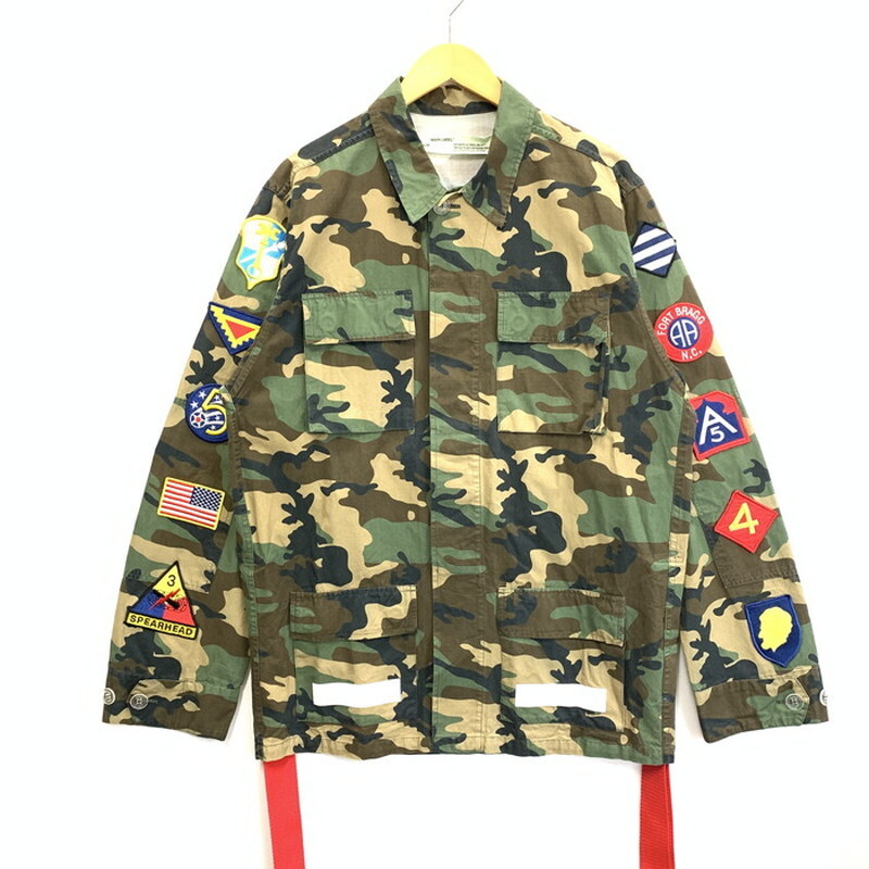 FUZ【中古】OFF WHITE OMEA007F17039007 ARCHIVE FIELD JACKET フィールドジャケット メンズ Mサイズ〈142-251024-IO-44-OTO〉拍卖
