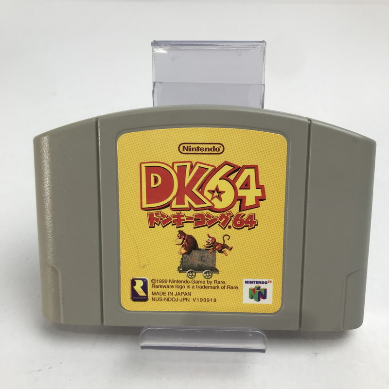 FUZ【中古】Nintendo64 ドンキーコング64 ソフトのみ 日焼けあり〈023-250731-KY-46-TOM〉拍卖