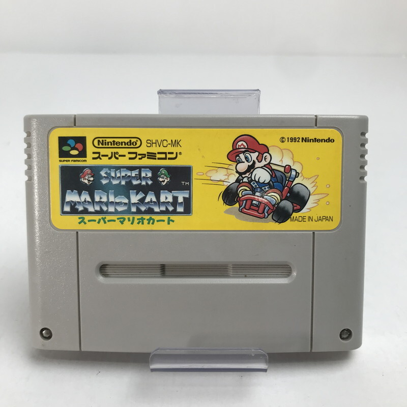 FUZ【中古】スーパーファミコン スーパーマリオカート ソフトのみ 日焼けあり〈023-250731-KY-43-TOM〉拍卖
