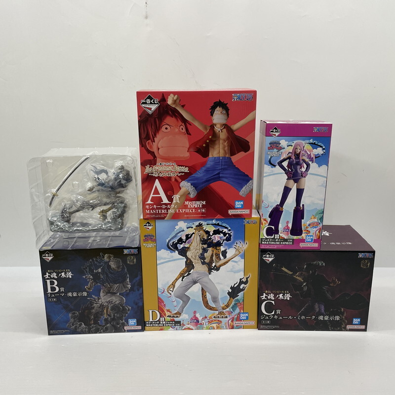 TEI【現状渡し品】一番くじワンピース未来島エッグヘッド C賞&D賞 EX士魂ノ系譜 C賞&B賞 その他まとめ〈047-251026-TS-07-TEI〉拍卖