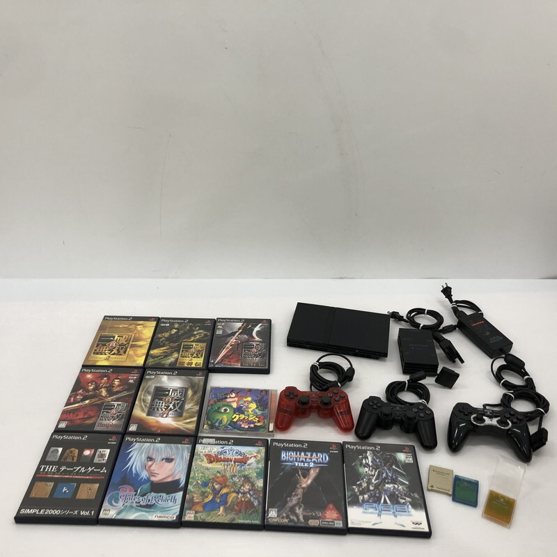 TEI【現状渡し品】PS2 本体・周辺機器・ソフト まとめ売り 動作未確認 現状お渡し品〈023-251028-TT-03-TEI〉拍卖