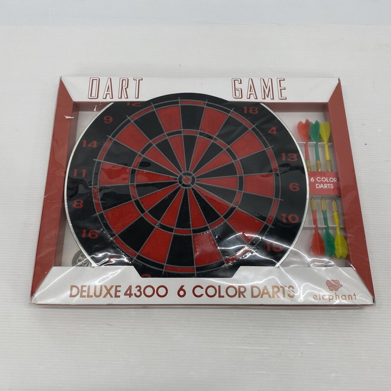 TEI【現状渡し品】ELEPHANT DARTS GAME エレファントダーツゲーム DX-4300 ダーツボード〈127-251028-TS-20-TEI〉拍卖