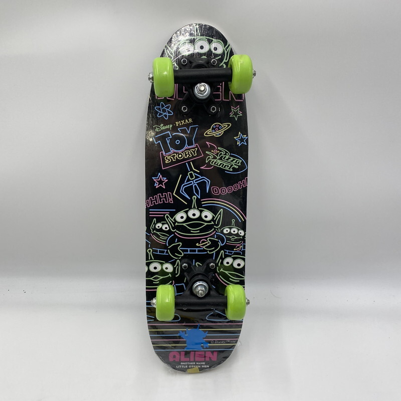 TEI【現状渡し品】Disney Pixar ディズニー ピクサー トイ・ストーリー4 リトルグリーンメン スケートボード〈122-251030-TS-12-TEI〉拍卖