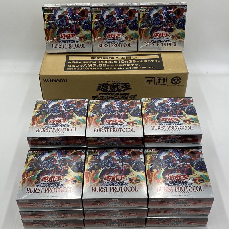 TEI【現状渡し品】遊戯王 バースト・プロトコル 未開封 1カートン 24BOX〈080-251030-TS-09-TEI〉拍卖