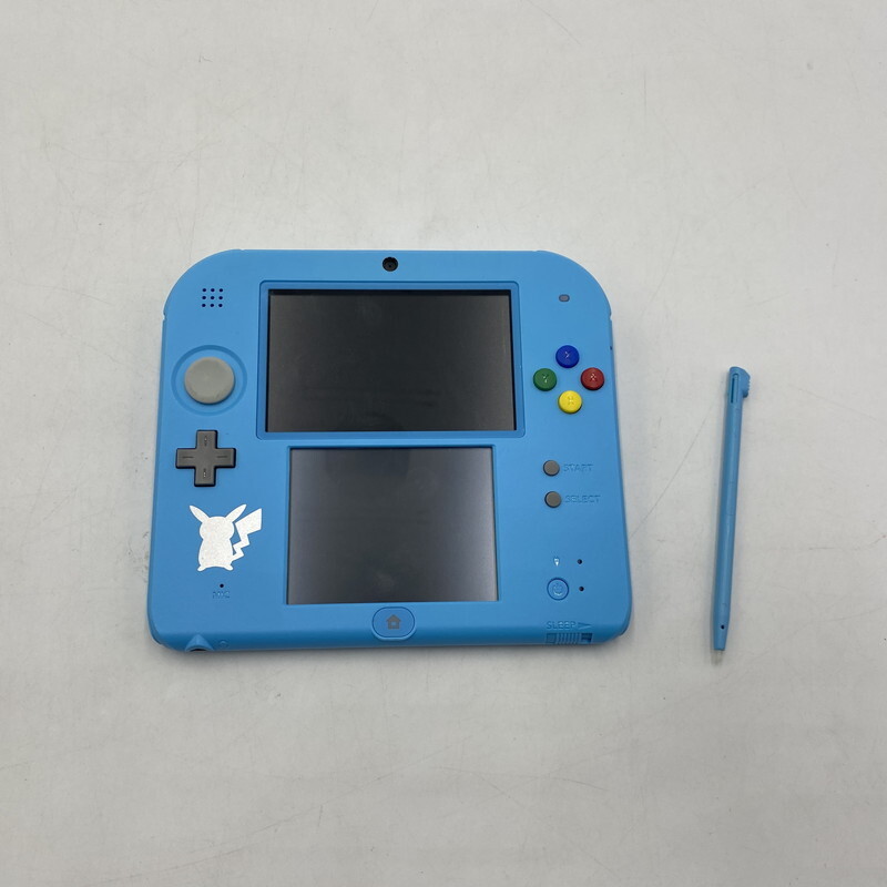 TEI【現状渡し品】NINTENDO 2DS ポケットモンスター サン・ムーン【ライトブルー】〈036-251030-TS-08-TEI〉拍卖