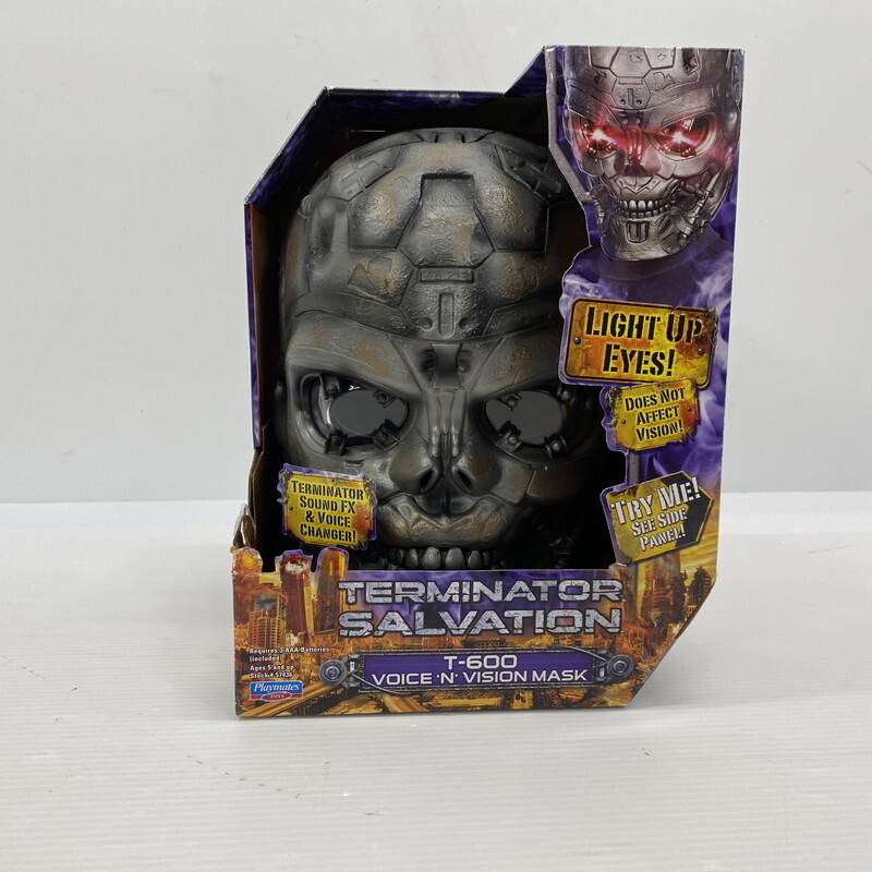 TEI【現状渡し品】ターミネーターサルベーション T-600 VOICE N VISION MASK〈055-251031-TS-06-TEI〉拍卖
