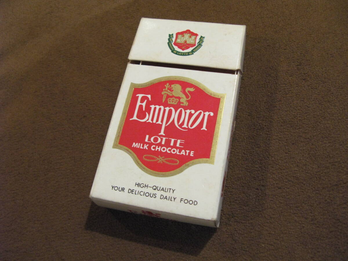 ロッテ エンペラー チョコレート 空箱 箱 当時物拍卖