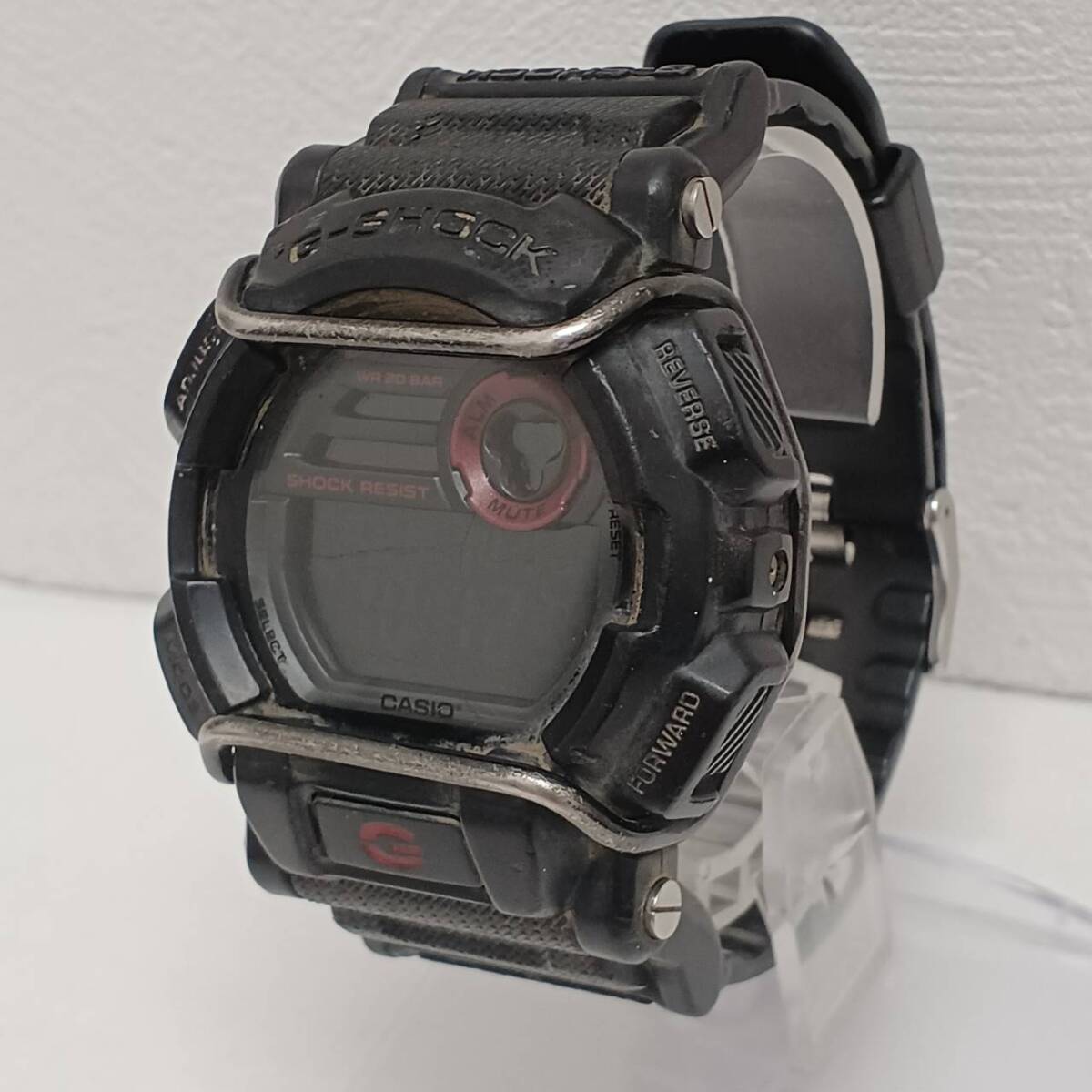 CASIO カシオ G-SHOCK Gショック GD-400 腕時計 時計 メンズ デジタル ブラック 稼働 中古品 現状品拍卖