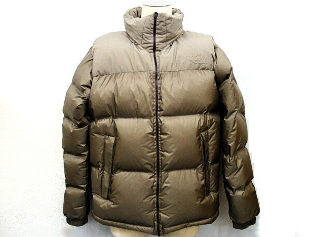 N【大関質店】 中古 ダウンジャケット NORTH FACE ノースフェイス ヌプシ ND92260 ウォルナット Lサイズ拍卖