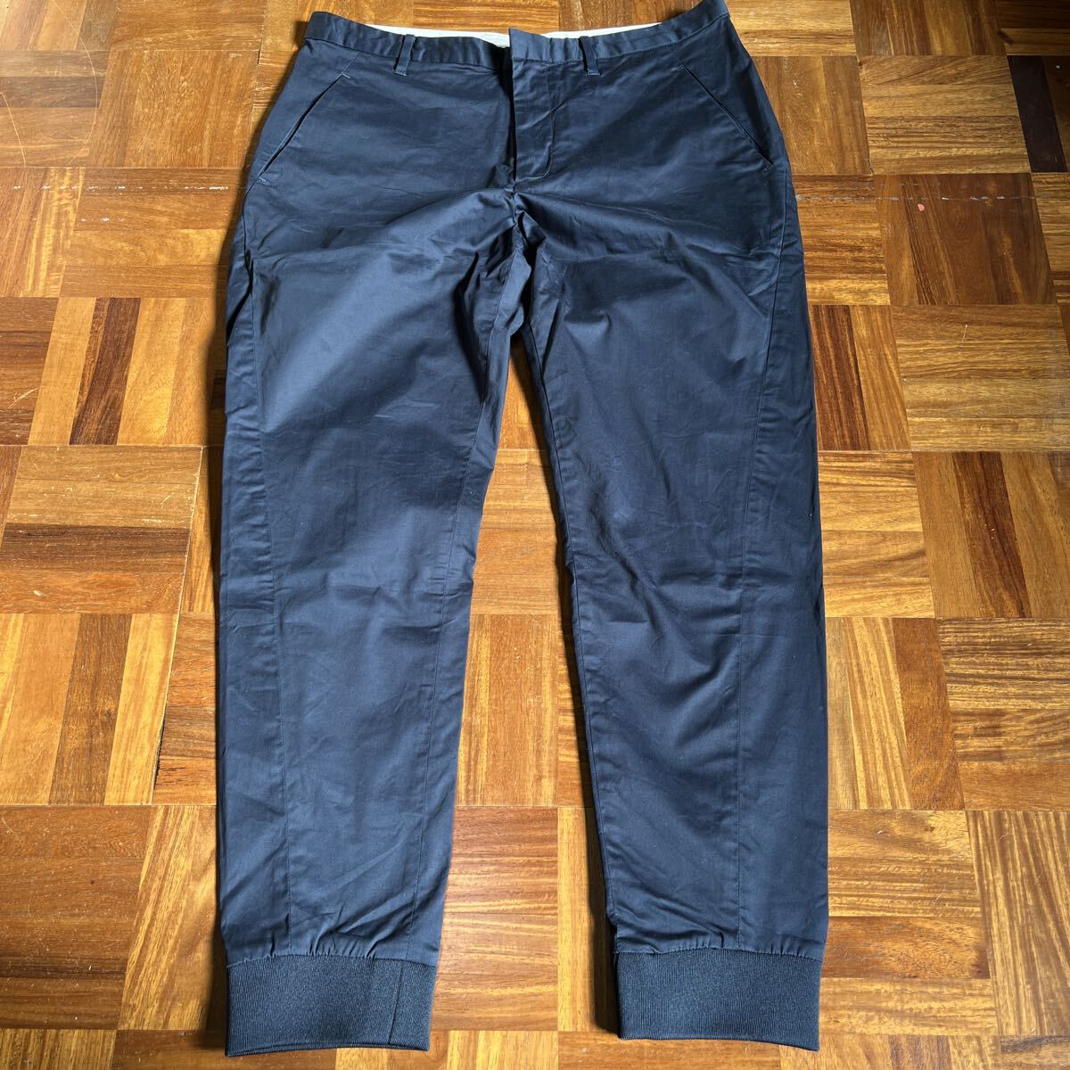 Armani Exchange アルマー二 エクスチェンジ パンツ ネイビー W33 古着拍卖