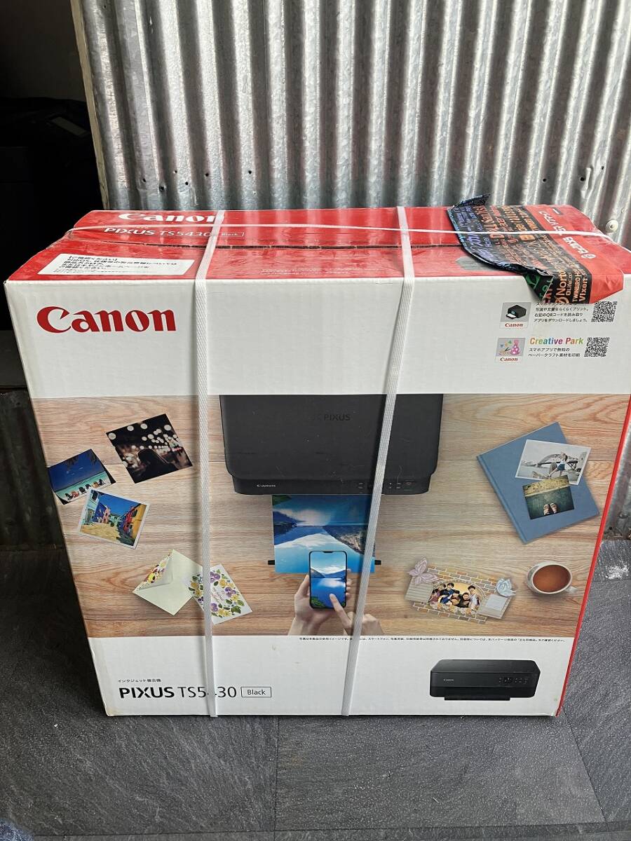 1円 未使用品 Canon キャノン PIXUS TS5430 インクジェット プリンター 複合機 PC 周辺機器 パソコン 現状品 保管品 元箱付き拍卖