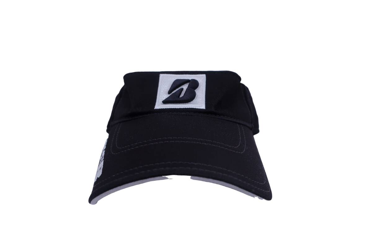 【40%オフ】【美品】BRIDGESTONE GOLF(ブリヂストンゴルフ) サンバイザー 黒 メンズ フリーサイズ ゴルフ用品 2305-0150 中古拍卖