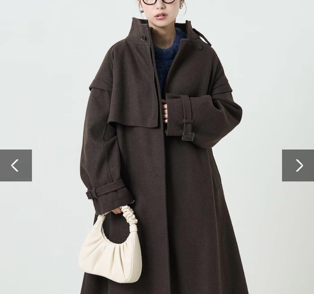 ◆FREAK'S STORE フリークスストア ウーリー スタンドトレンチコート(F)◆拍卖