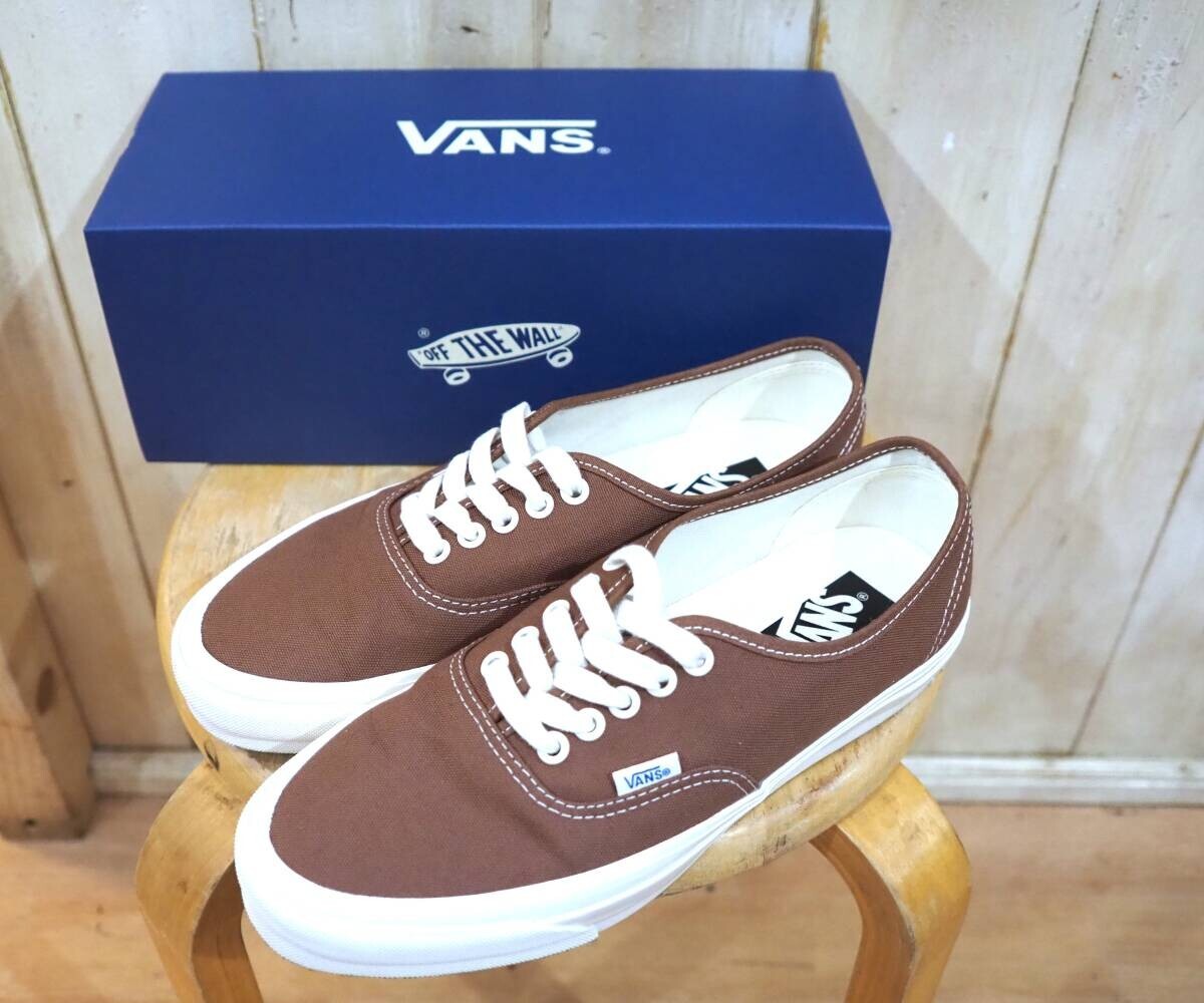 ◆vans authentic reissue 44 brown US8◆拍卖